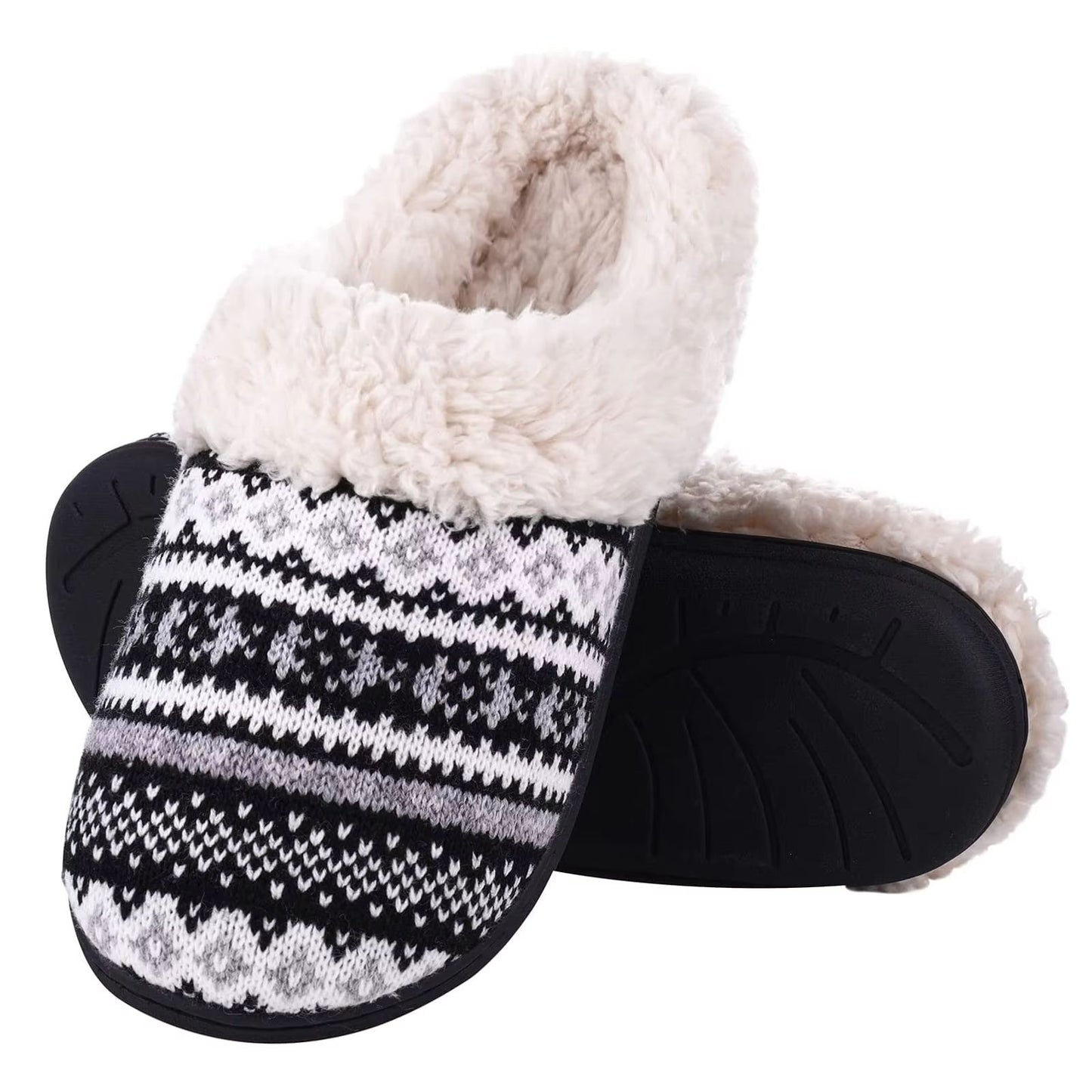 Litfun Warm Fluffy IndoorOutdoor Cotton Slippers 12