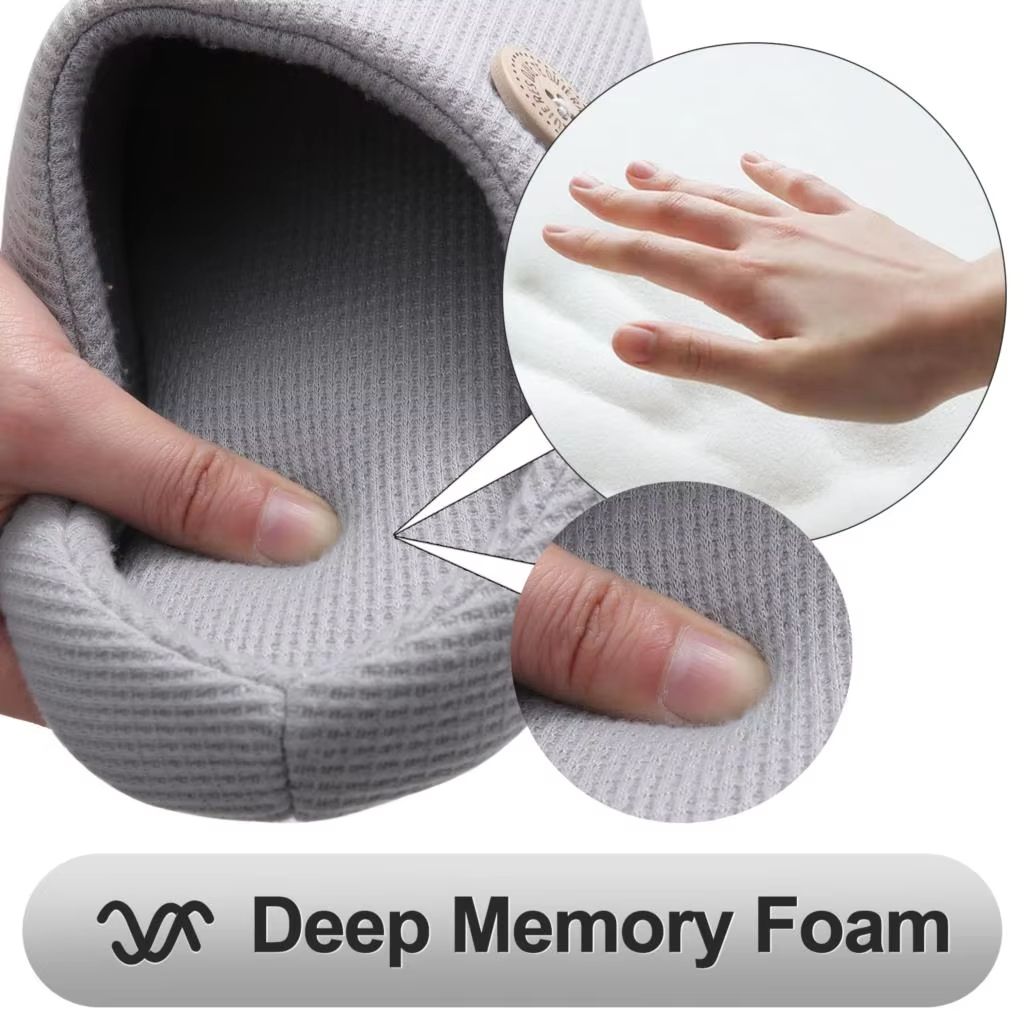 Litfun Warm Fluffy IndoorOutdoor Cotton Slippers 3