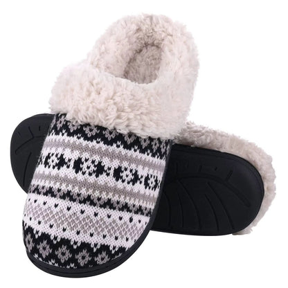 Litfun Warm Fluffy IndoorOutdoor Cotton Slippers 14
