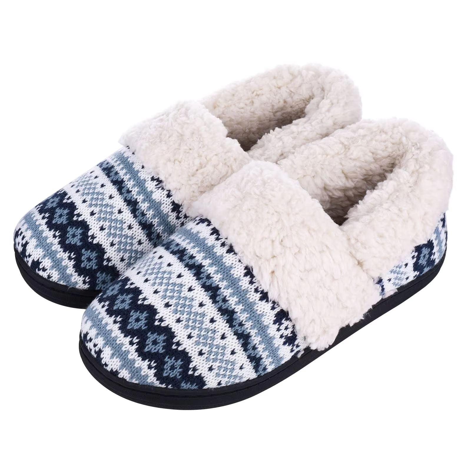 Litfun Warm Fluffy IndoorOutdoor Cotton Slippers 19
