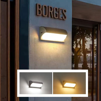 AuroGuard Waterproof LED Outdoor Wall Light With Motion Sensor 3