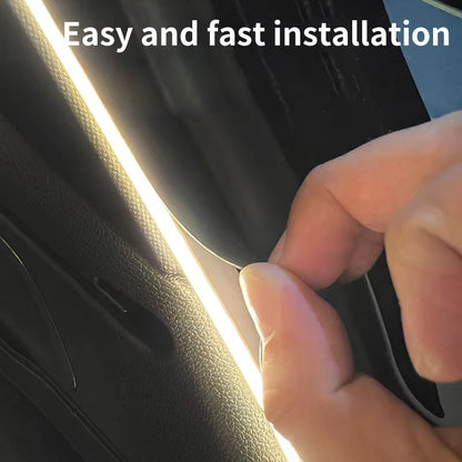 Car Trunk LED Light Strip  High Brightness Ambient Lighting Automatic Sensing WiringFree Installati 4
