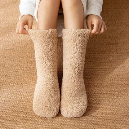 Thickened Thermal Winter Socks With Anti Slip Sole 2
