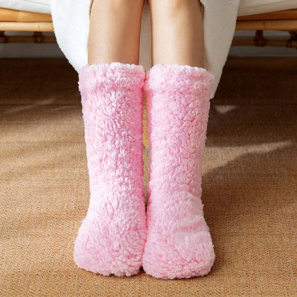 Thickened Thermal Winter Socks With Anti Slip Sole 12