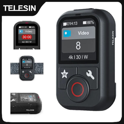 Waterproof Bluetooth Remote Control With Wrist Strap For Action Cameras 1