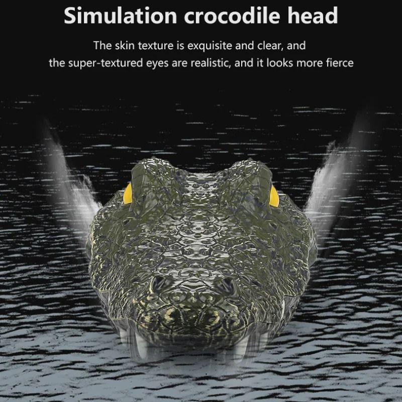 RC Crocodile Head Remote Control Speed Boat 0