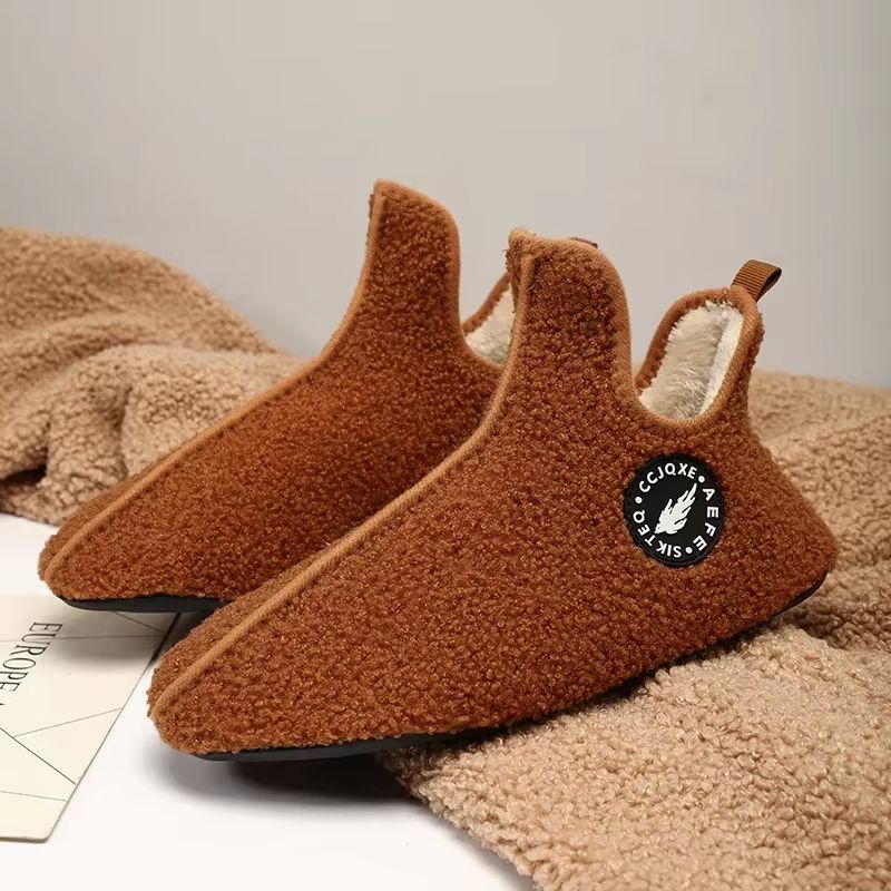 Winter Warm Cotton Slippers  Non Slip Indoor House Shoes For Men And Women Soft Comfortable Home Fl 6
