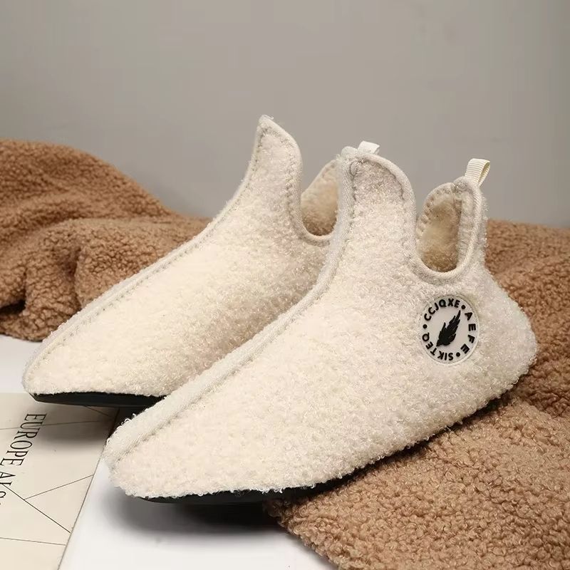 Winter Warm Cotton Slippers  Non Slip Indoor House Shoes For Men And Women Soft Comfortable Home Fl 7