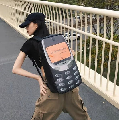 Vintage Telephone Backpack 2