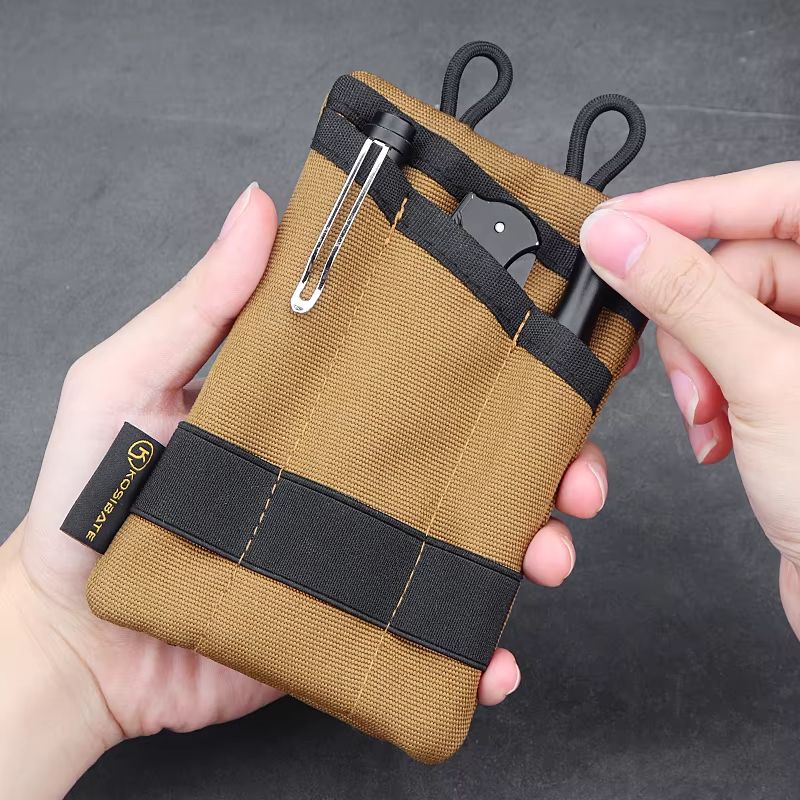 Tactical EDC MOLLE Pouch  Mini Wallet Card And Key Belt Waist Pack For Camping Hiking And Hunting 2