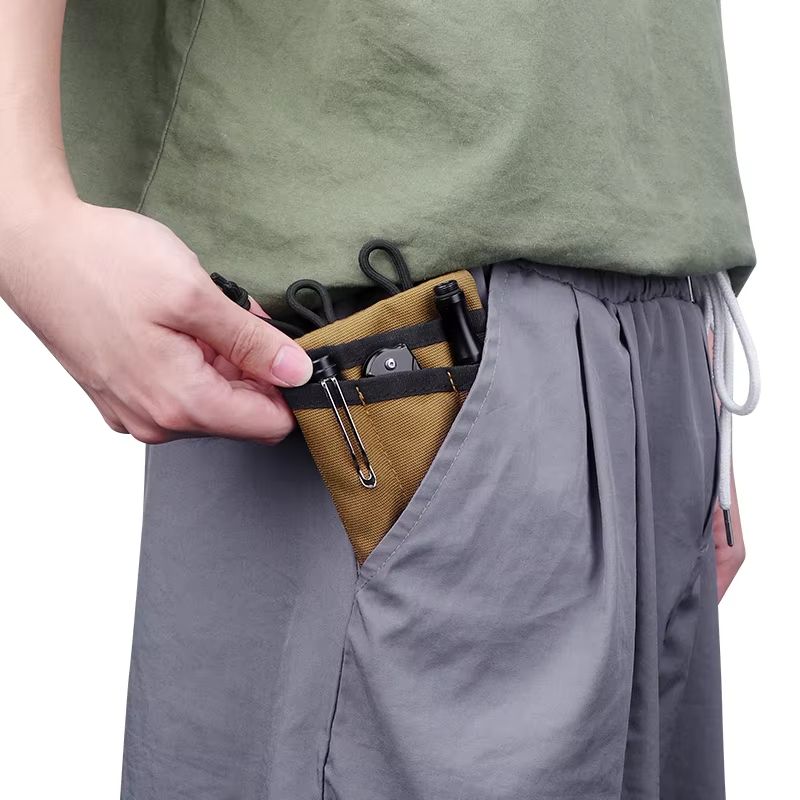 Tactical EDC MOLLE Pouch  Mini Wallet Card And Key Belt Waist Pack For Camping Hiking And Hunting 3