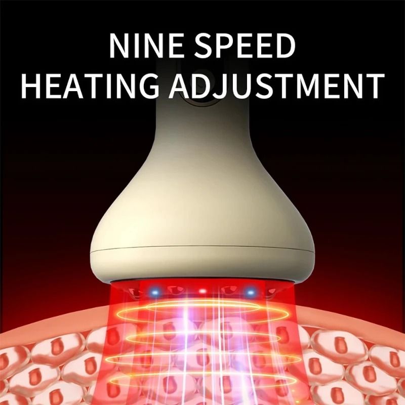 Smart Cupping Massage Machine With Red Light Heating 3