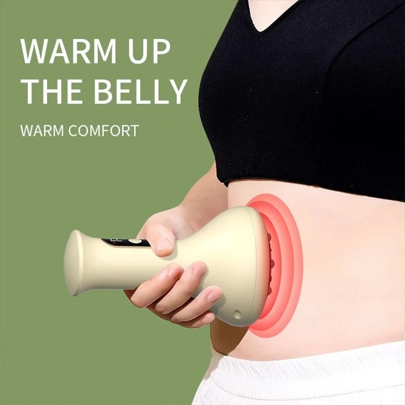 Smart Cupping Massage Machine With Red Light Heating 4