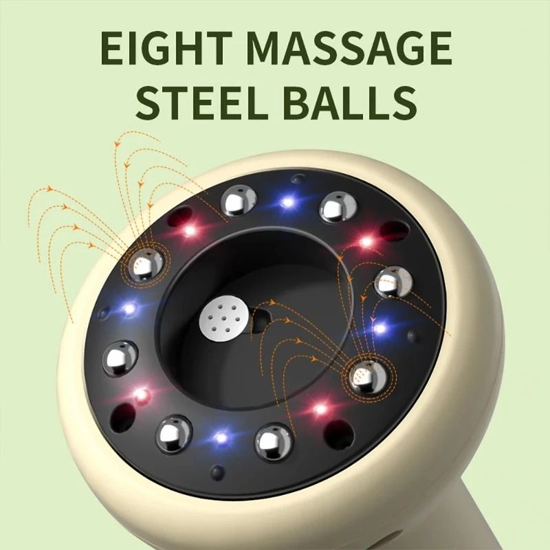 Smart Cupping Massage Machine With Red Light Heating 6