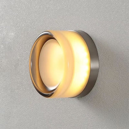 Modern LED Wall Lamp  Amber Or Smokey Grey Jelly Glass Wall Sconce For Living Room Bedroom Corridor 2