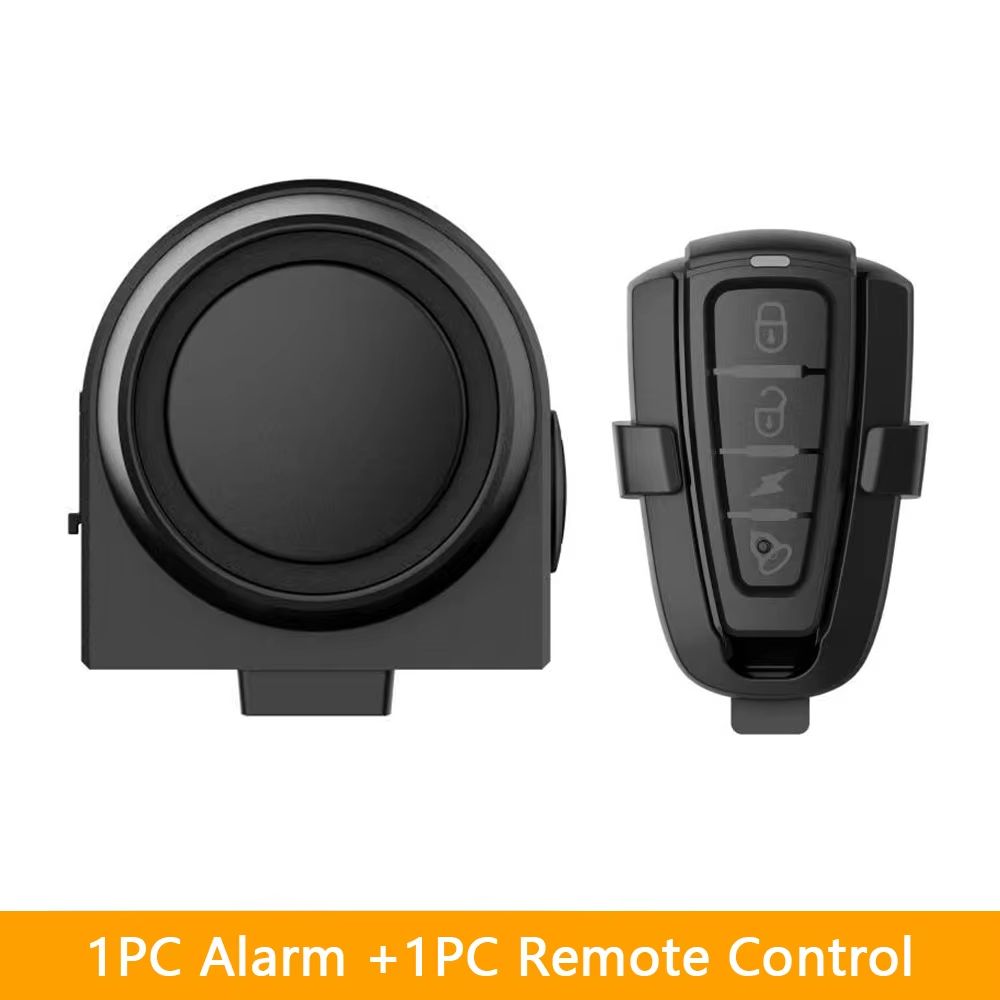 Bicycle Vibration Alarm USB Rechargeable Wireless Anti Theft Bike Alarm With Remote Control Securit 6