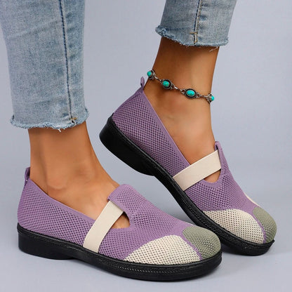 Womens Summer Breathable Mesh Flat Shoes 2