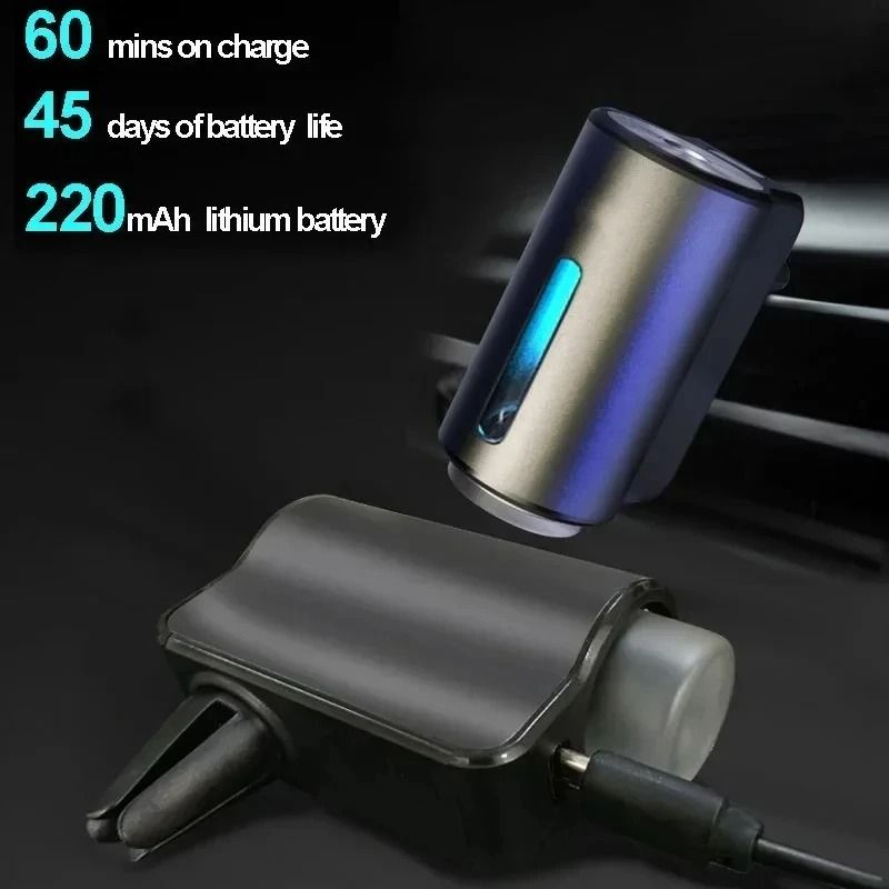 Car Air Freshener Electric Auto Aroma Diffuser With Essential Oils 3