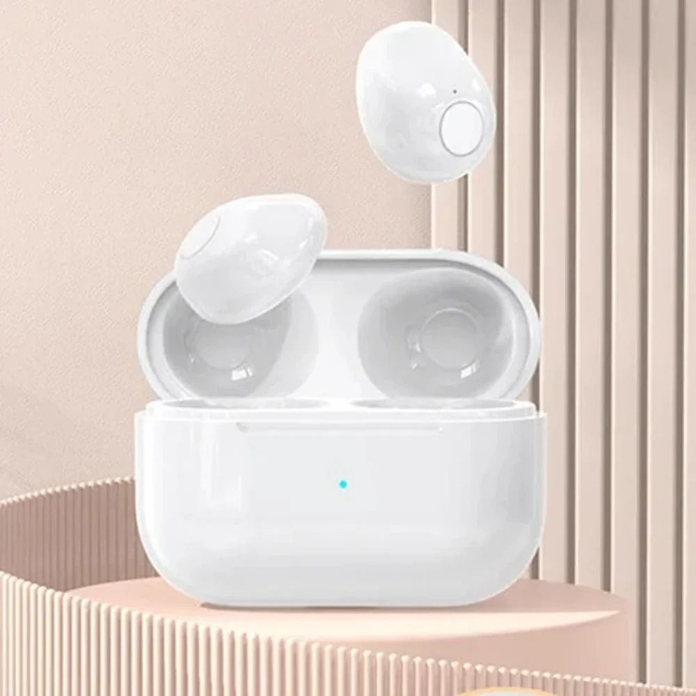 Invisible Mini Bluetooth TWS Earbuds With Noise Reduction And Mic 7
