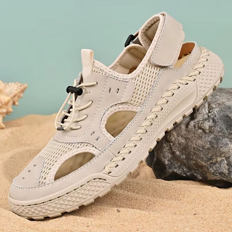 HeritageMesh Handmade Leather Summer Sandals