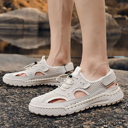 HeritageMesh Handmade Leather Summer Sandals 2