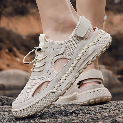 HeritageMesh Handmade Leather Summer Sandals 4