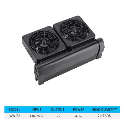 Adjustable Cooling Fan For Aquarium Heat Dissipation 7