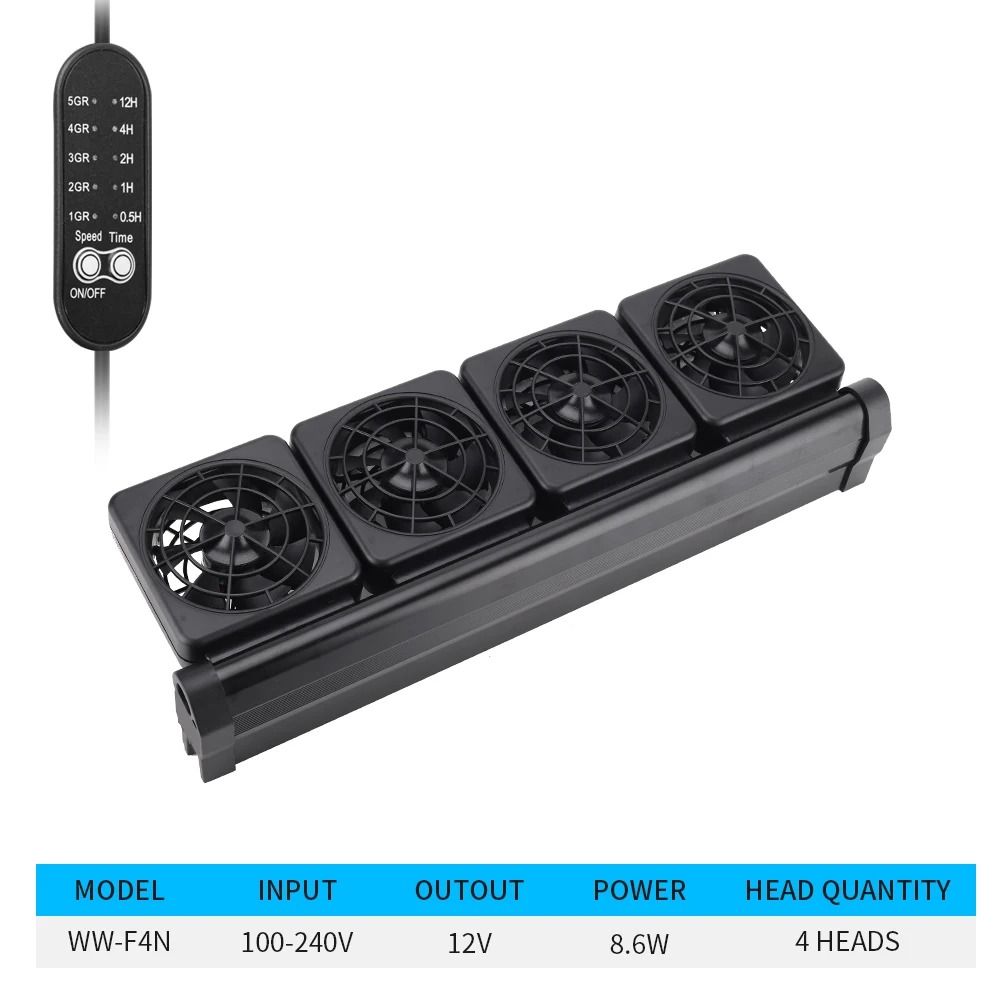 Adjustable Cooling Fan For Aquarium Heat Dissipation 15