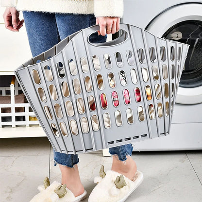 Modern Foldable Laundry Hamper With High Capacity And Portable Design 1