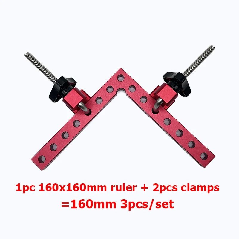 90 Degree Positioning Squares Right Angle Clamps For Woodworking 11