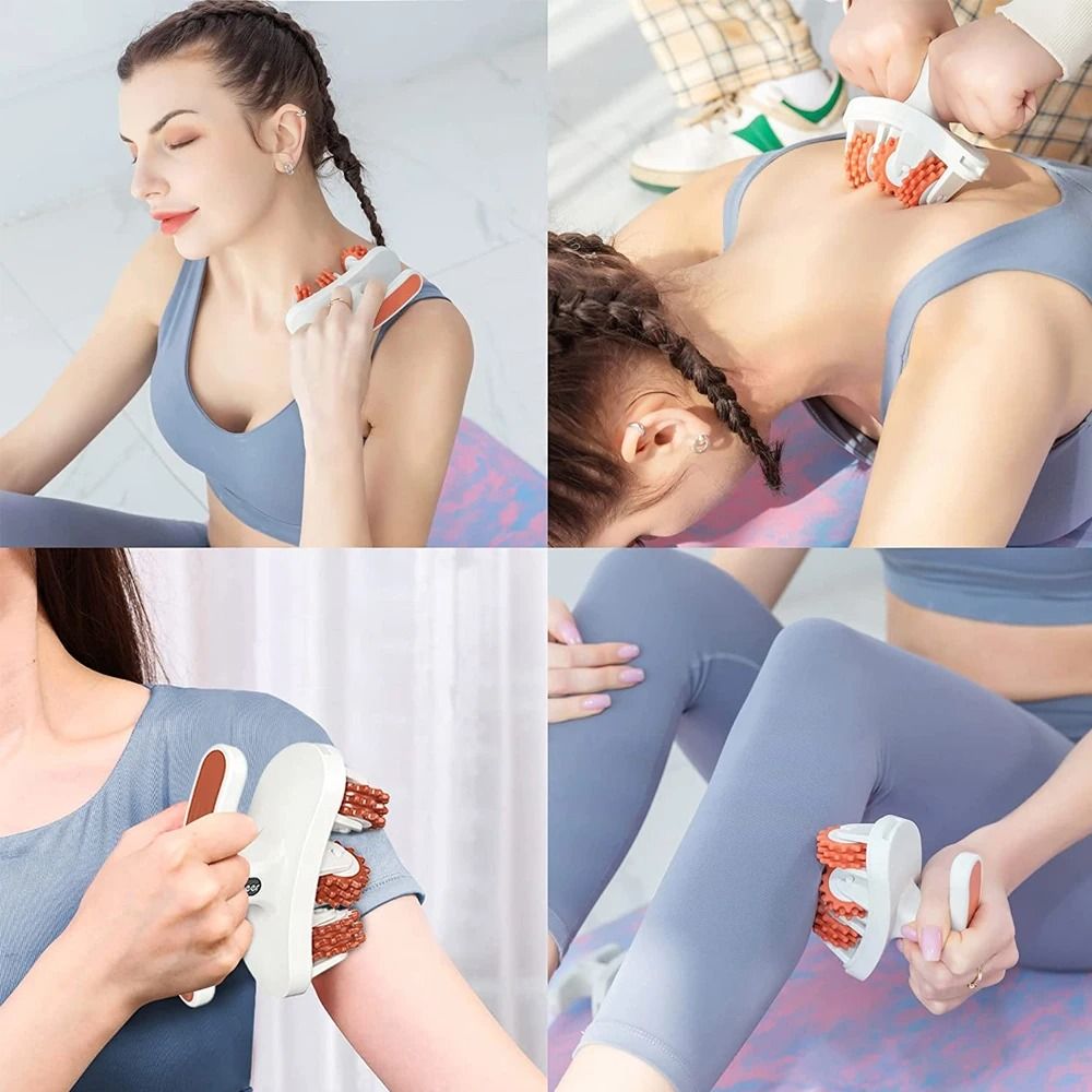 Leg Roller Massager And Pelvic Muscle Trainer MultiFunction Manual Cellulite  Muscle Massage Tool 4