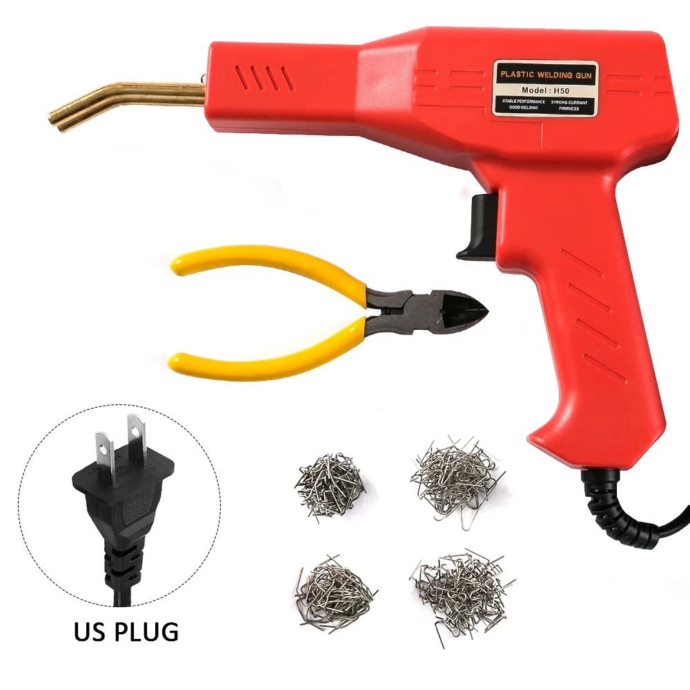 Hot Stapler Plastic Welding Kit  Car Bumper And Plastic Repair Gun With Staple Refills 2