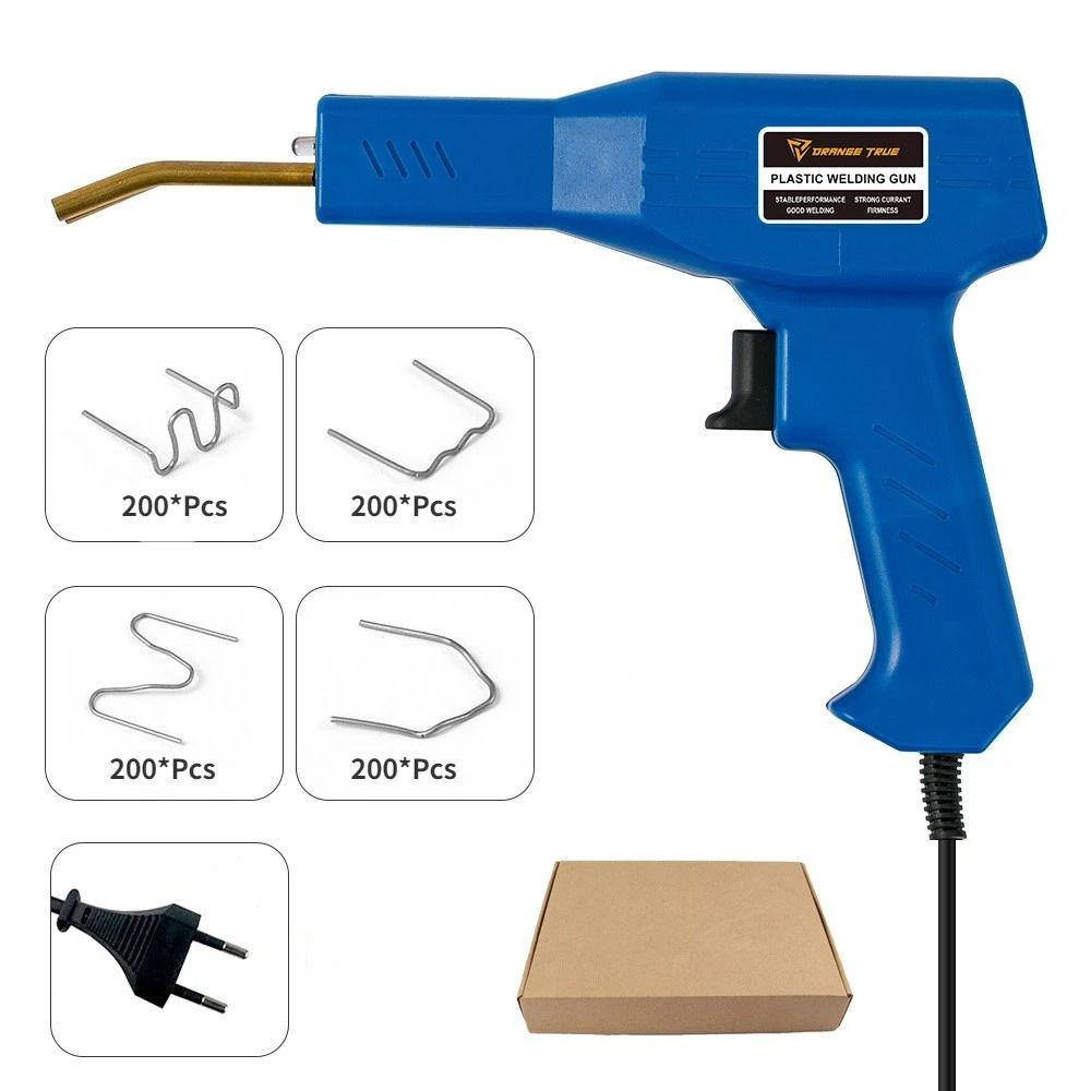 Hot Stapler Plastic Welding Kit  Car Bumper And Plastic Repair Gun With Staple Refills 15