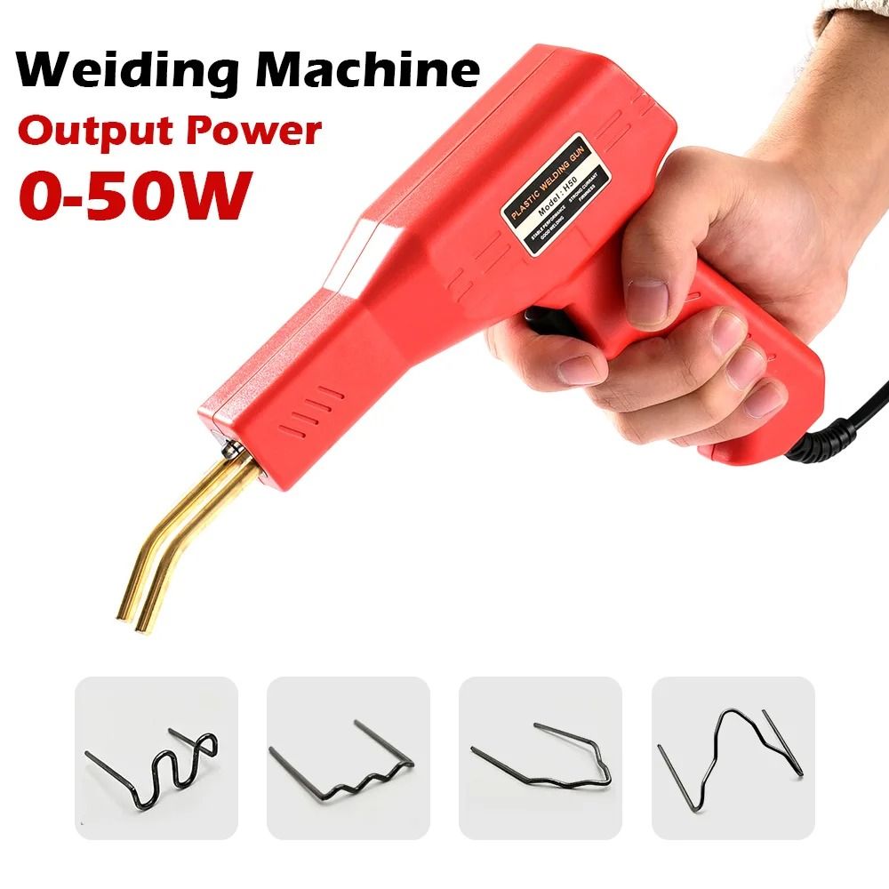 Hot Stapler Plastic Welding Kit  Car Bumper And Plastic Repair Gun With Staple Refills 6