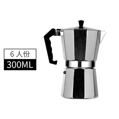 Italian Style Aluminum Mocha Coffee Pot Portable Espresso And Tea Maker 13