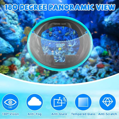Oval Diving Mask For Adults 2