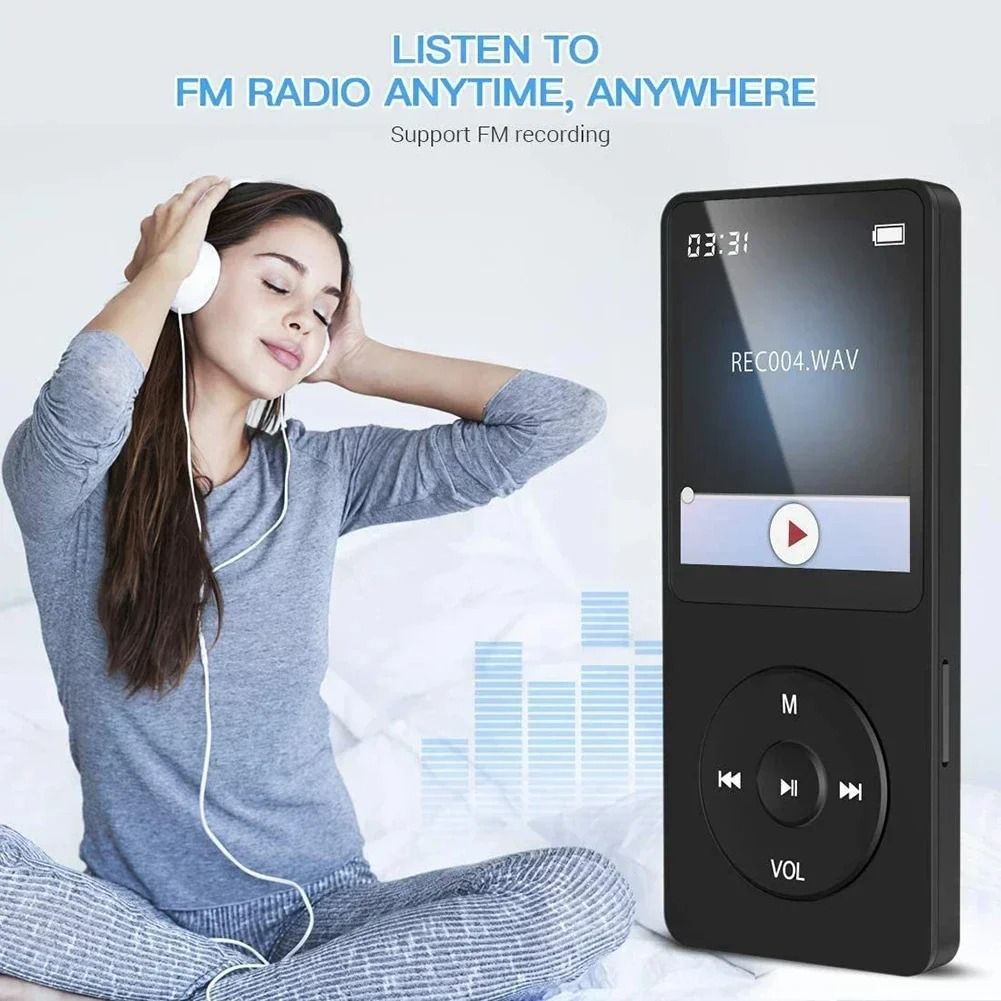 Portable Bluetooth MP3 Music Player With FM Radio And Recording 2