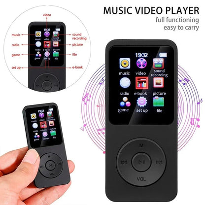 Portable Bluetooth MP3 Music Player With FM Radio And Recording 5