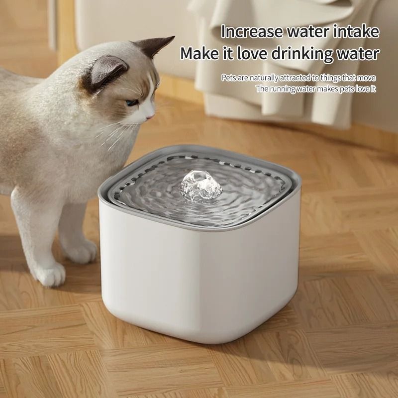 Large Capacity Automatic Cat Water Fountain with Filter