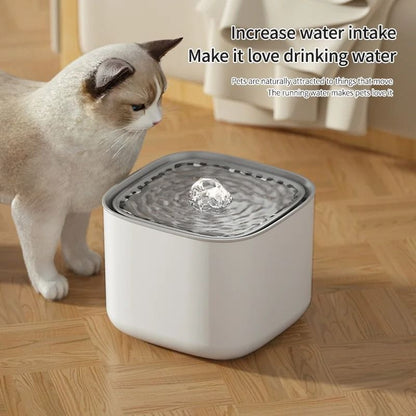 Large Capacity Automatic Cat Water Fountain with Filter
