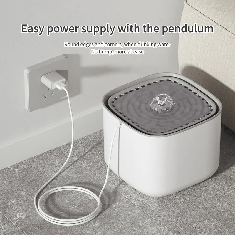 Large Capacity Automatic Cat Water Fountain With Filter 2