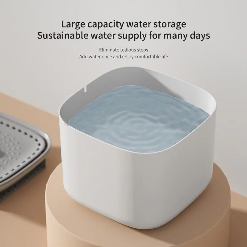Large Capacity Automatic Cat Water Fountain With Filter 3