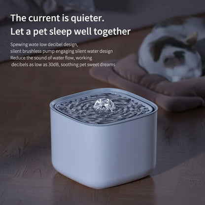 Large Capacity Automatic Cat Water Fountain With Filter 5