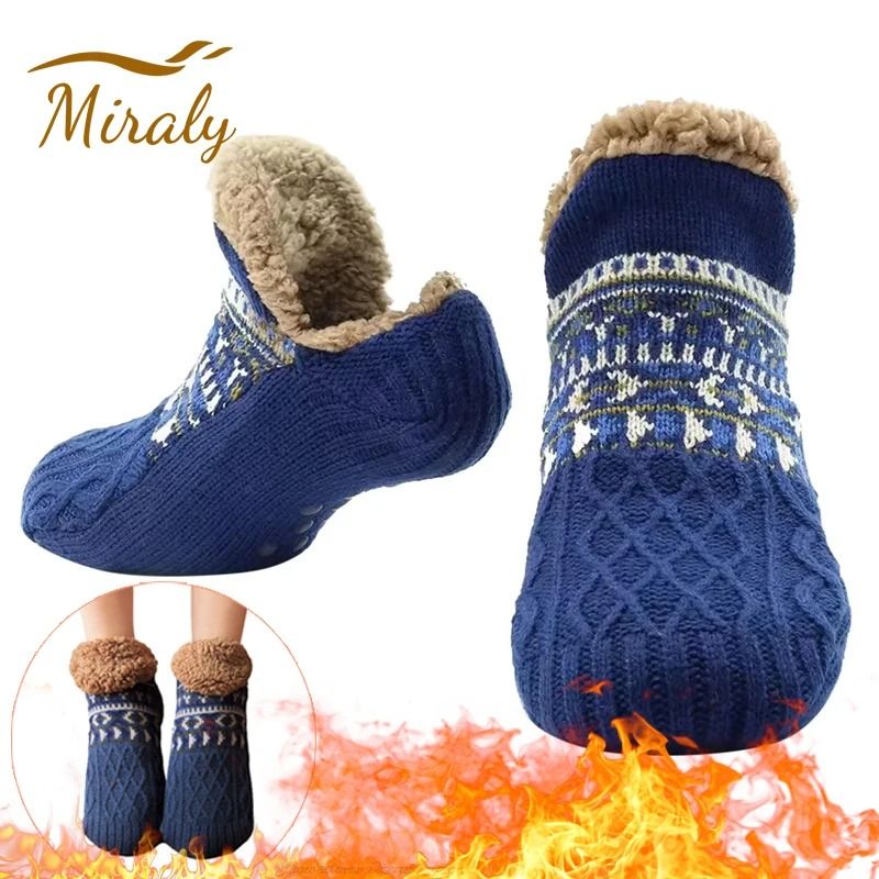 Super Warm Winter Non Slip Floor Socks For Home And Sleep 1