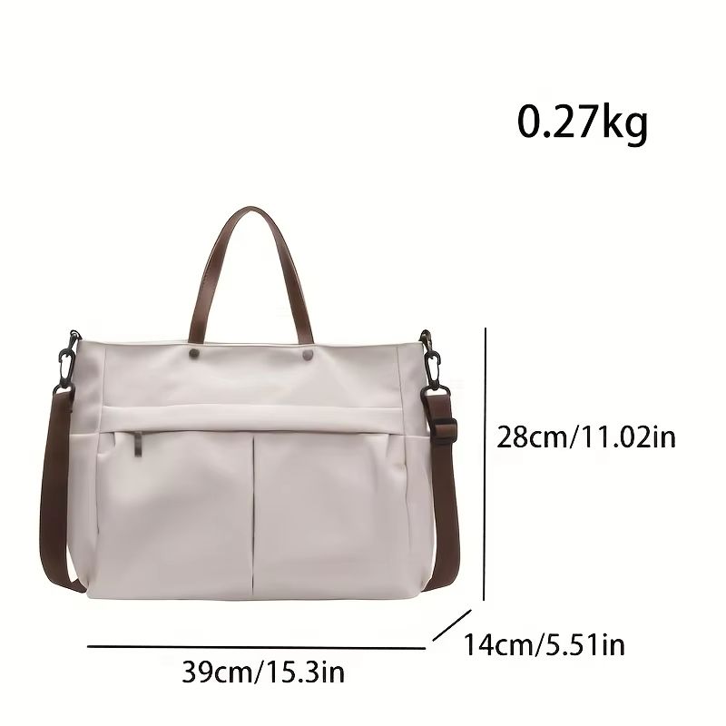 Everyday Luxe Nylon LargeCapacity Tote 1