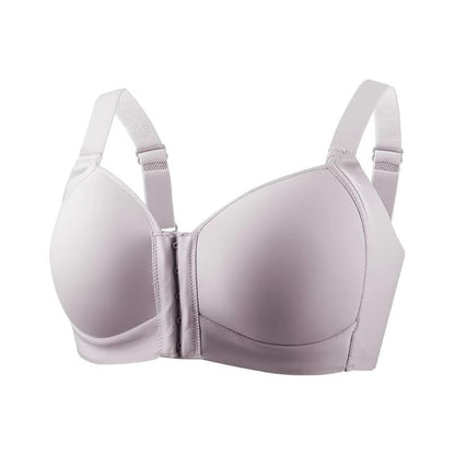 UltraComfort Front Closure Plus Size Wireless Bralette  Seamless Supportive  Stylish 9