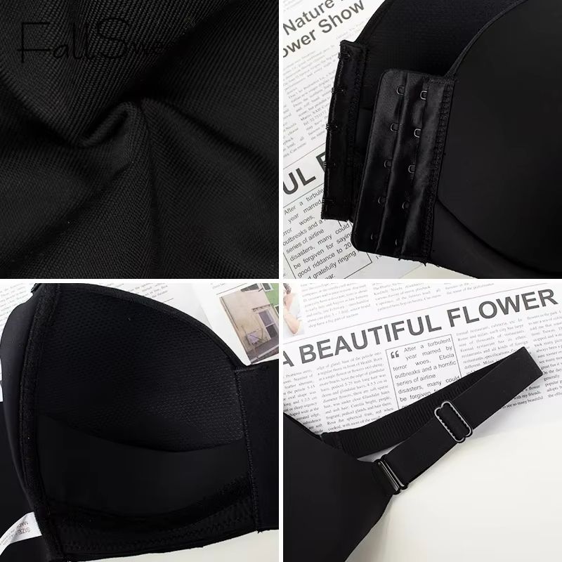 UltraComfort Front Closure Plus Size Wireless Bralette  Seamless Supportive  Stylish 4