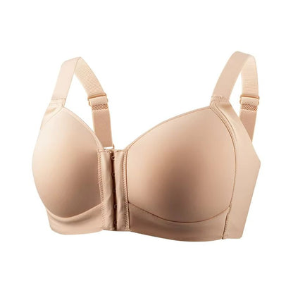 UltraComfort Front Closure Plus Size Wireless Bralette  Seamless Supportive  Stylish 7