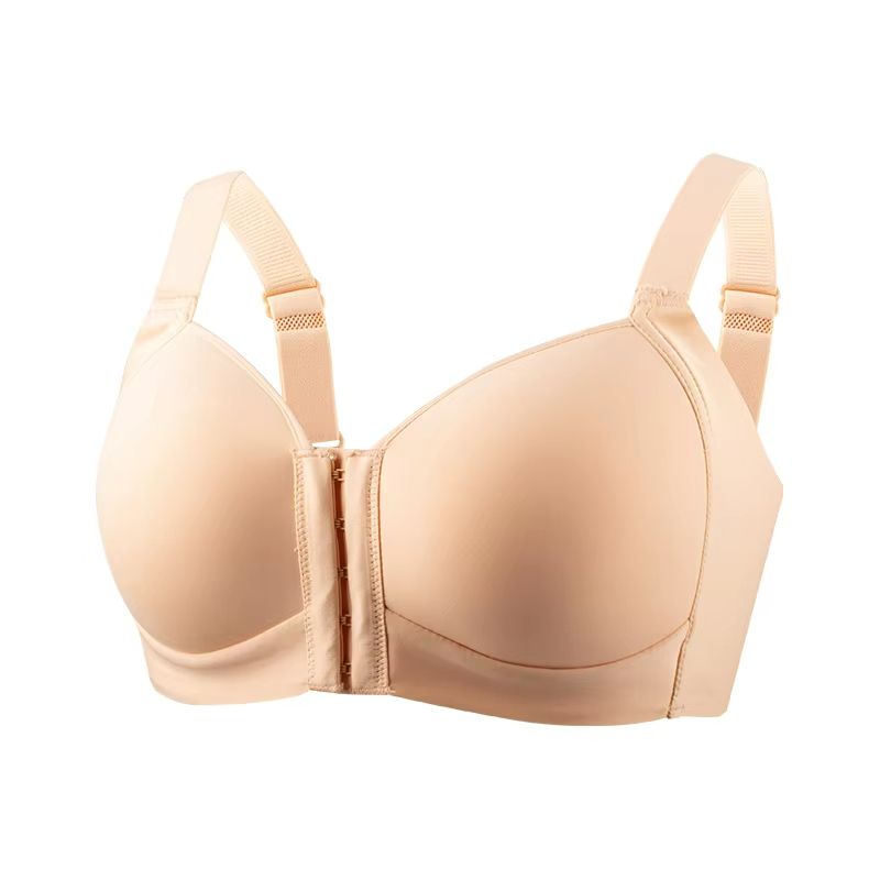 UltraComfort Front Closure Plus Size Wireless Bralette  Seamless Supportive  Stylish 8