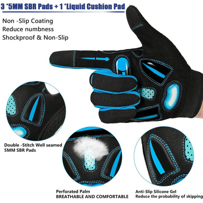 Racing Sports Gloves For Cycling And Motocross With Touchscreen Compatibility 3